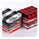 30 Pieces Of Christmas Fat Quarter Fabric | Christmas Fabric | Quilting Fabric | 10 x 10 Inches | 15 kinds Of Christmas Patterns