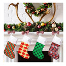 80 Pieces of Christmas Quilting Fabric | Christmas Plaid Fabric Squares | Pre-Cut Squares | DIY Striped Buffalo Fabric | 9.8 x 9.8 Inches