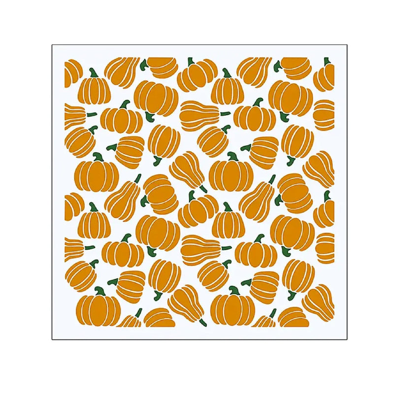 2 Pcs | Pumpkin Plastic Template Set For DIY Decoration