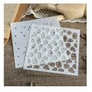 2 Pcs | Pumpkin Plastic Template Set For DIY Decoration