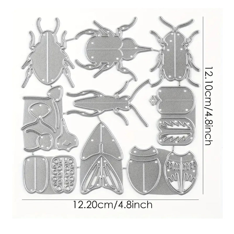 Embossed Insect Cutting Dies For DIY Scrapbooking Card Making
