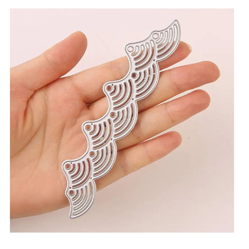 1 Piece DIY Wave Design Cutting Dies | Embossing Dies For Bookmark Album Card