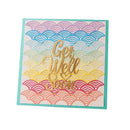 1 Piece DIY Wave Design Cutting Dies | Embossing Dies For Bookmark Album Card