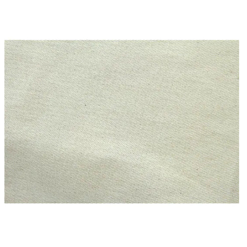 Folded Unprimed Cotton Canvas