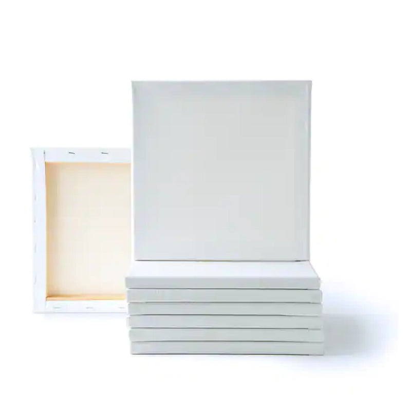 4 Packs 8 ct | 32 total | 10" x 10" Super Value Canvas Pack