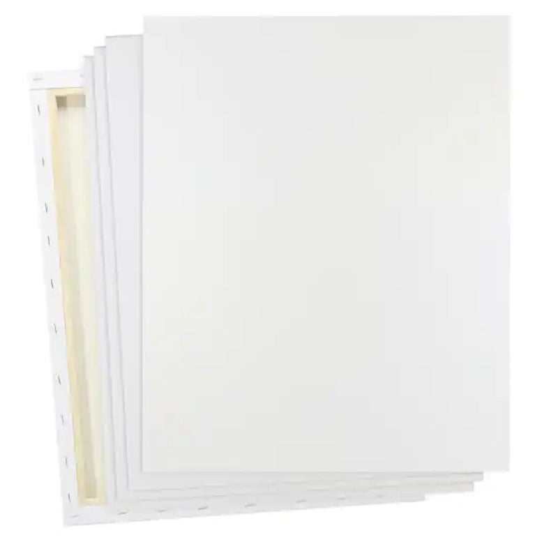 5 Pack 16" x 20" Super Value Canvas