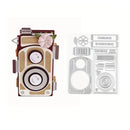 Camera Model Frame Cutting Dies for DIY Embossing Card Making