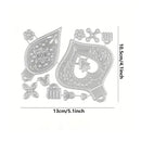 Nodule Decoration Frame Cutting Dies For DIY Embossing Card Making