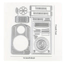 Camera Model Frame Cutting Dies for DIY Embossing Card Making