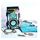 Camera Model Frame Cutting Dies for DIY Embossing Card Making