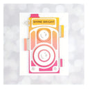 Camera Model Frame Cutting Dies for DIY Embossing Card Making