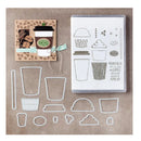 Cup Clear Stamps And Cutting Dies DIY Scrapbooking Silicone Stamps Metal Cutting Dies Paper Card