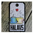 Coffee Papercut Cutting Dies For DIY Scrapbooking Card Making