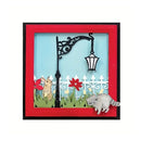 Street Lamp Frame Cutting Dies For DIY Embossing Card Making