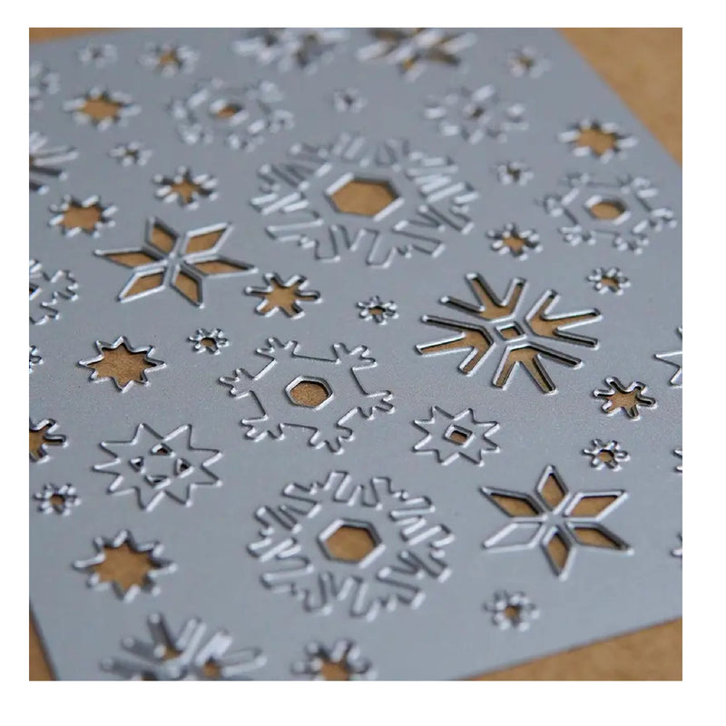 Snowflake Background Metal Cutting Mold For DIY Handmade Paper Card Flower Decoration