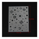 Snowflake Background Metal Cutting Mold For DIY Handmade Paper Card Flower Decoration