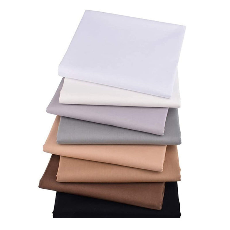 Aubliss 8 Piece Fat Quarter Fabric Bundles 20'' x 20'' | 50cm x 50cm | Cotton Fabric For Crafts