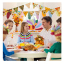 60 10 x 10 Inch Pieces Of Thanksgiving Fabric | Quilting Fabric | Bat | Decorative Sewing Squares For Crafts | Maple Leaf