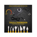 Toolly Mini Electric Pottery Wheel Machine Small Pottery Forming Machine with Tray for DIY Ceramic Work Clay Art Craft