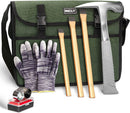 INCLY 15 PCS Geology Rock Pick Hammer Kit | 32oz Hammer & 3 PCS Digging Chisels Set for Rock Hounding