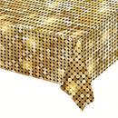 1pc | Disco Disposable Tablecloth | Disco Party Backdrop | Home Room Table Decor | Disco Wedding Bridal Engagement Shower Bachelor Birthday