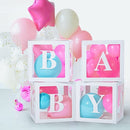 Baby Box Baby Shower Decorations Baby Shower Boxes Baby Blocks Decorations For Gender Reveal