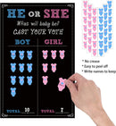 Baby Gender Reveal Party Supplies Kit | Photo Props Games Decorations | Boy or Girl | Includes 3 Game Posters