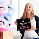 Baby Gender Reveal Party Supplies Kit | Photo Props Games Decorations | Boy or Girl | Includes 3 Game Posters