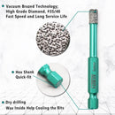 FACHLICH Ceramic Tile Drill Bits | 6/8/10/12/14mm Granite Drill Bits Diamond Drill Bit