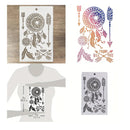 5X8In 1Pc Indian Dreamnet DIY Layering Stencils Painting Decorative Template