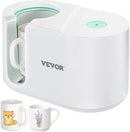 Mug Press Machine | Automatic Mug Heat Press for Sublimation 11-15oz | Coffee Cup Transfer Printing | DIY Presents Gifts White