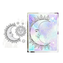 Sun Moon Stars Clear Silicone Stamps For Card Making DIY Scrapbooking
