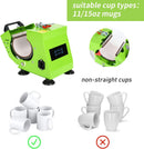 Mug Press Machine | Heat Press Machine | Tumbler Heat Press for 11oz-15oz Cylindrical Sublimation