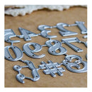 Basic Digital Letters Metal Cutting Mold For Crafts