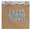 Basic Digital Letters Metal Cutting Mold For Crafts