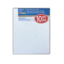 10 Pack 8" x 10" Super Value Canvas