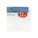 12 Pack 8" x 8" Super Value Canvas