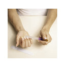 Glass Nail File With Case | Color Gold/Violet