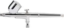 OPHIR Double Outlet Airbrush Compressor with 1L Air Tank & 2X Airbrushes Kit with 12 Colors