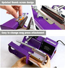 BetterSub Mug Heat Press | Heat Press Machine Cup Heat Transfer Sublimation 11oz | Purple