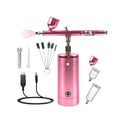 BLBO Airbrush | Rechargeable Cordless Airbrush with Compressor kit Portable Auto Handheld Mini Airbrush Gun Machine