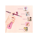 BLBO Airbrush | Rechargeable Cordless Airbrush with Compressor kit Portable Auto Handheld Mini Airbrush Gun Machine