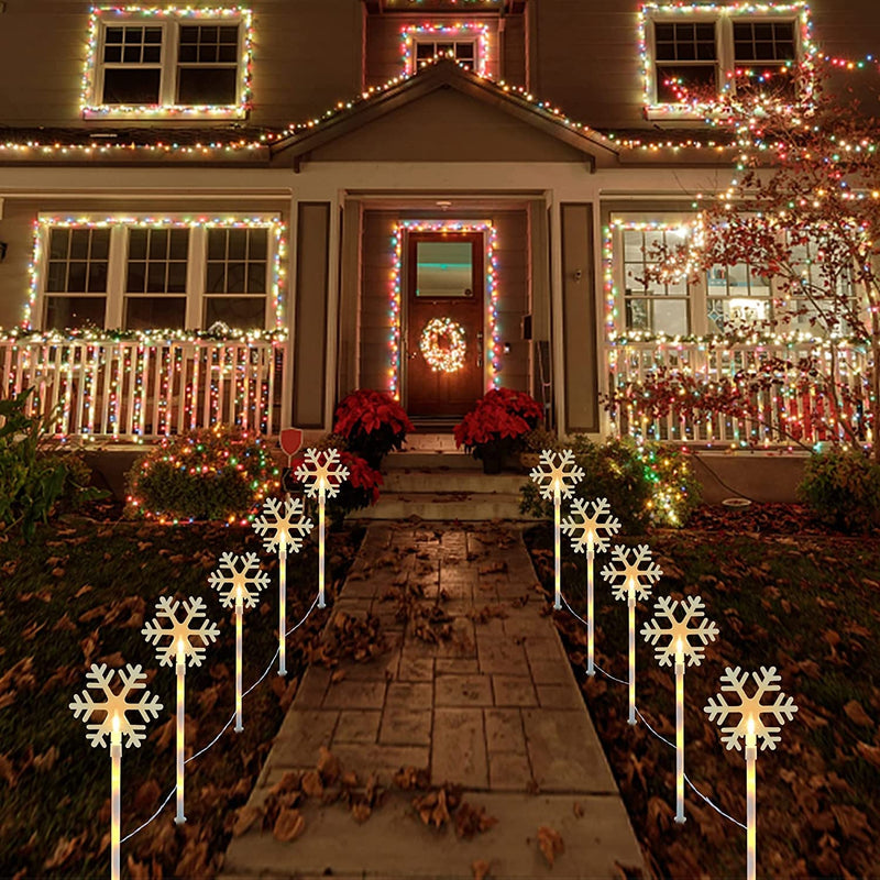  WATERGLIDE Outdoor C9 Christmas Lights with Pathway