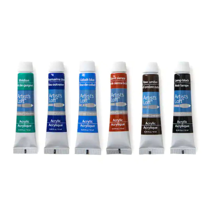 12 Pack Acrylic Paint Set