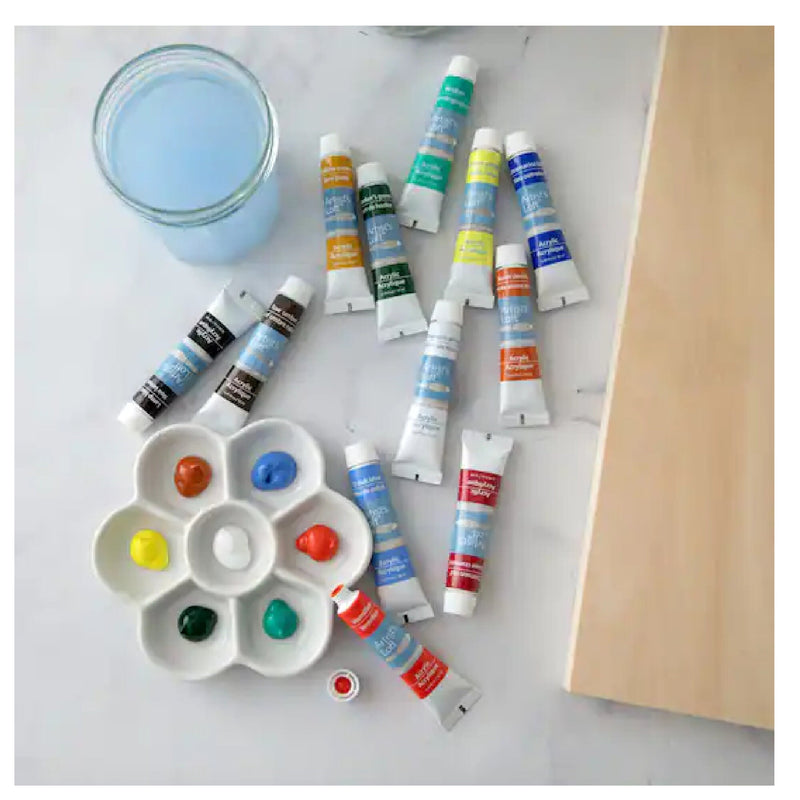 12 Pack Acrylic Paint Set