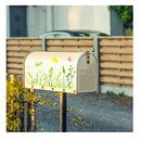 Kit De Plantilla De Plantilla De Caligrafía | 12 Piezas Reutilizables | Flores | Para Manualidades | Pintura De Madera