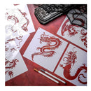 8 Dragon Templates | Chinese Dragon Stencils | Spray Paint Stencil | Plastic Reusable Painting Stencils | Tattoo Stencils