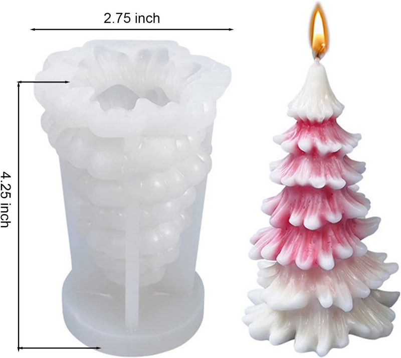 CELTIC WAVES 3 variations Silicone Candle moulds Silicone Candle