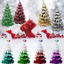 ZQYSING Christmas Tree Candle Mold | 3D Christmas Pine Tree Silicone Mold for Candle Making Aromatherapy Wax Epoxy Resin Casting Soap