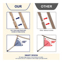 Fikowo Round Arch Background Support Kit | 7.2Ft Large Gold Metal Circle Balloon Arch Frame